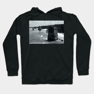 The Twelve Apostles in Black and White Hoodie